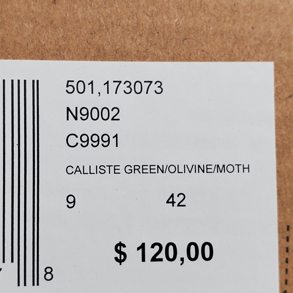 Diadora Calliste Green Olive Sneaker Shoes Sz 9 Mens New - Picture 10 of 10